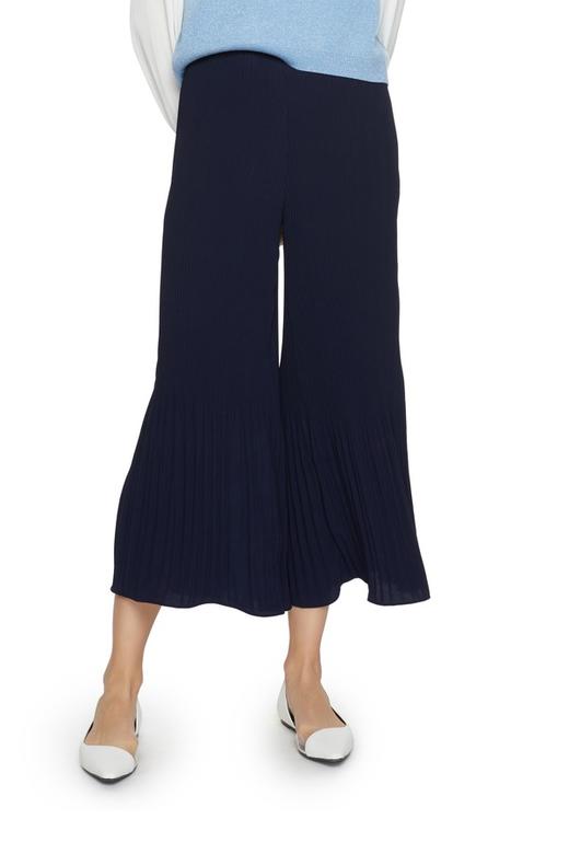 SUMMER & SAGE 开衩喇叭阔腿裤 3422 商品图0