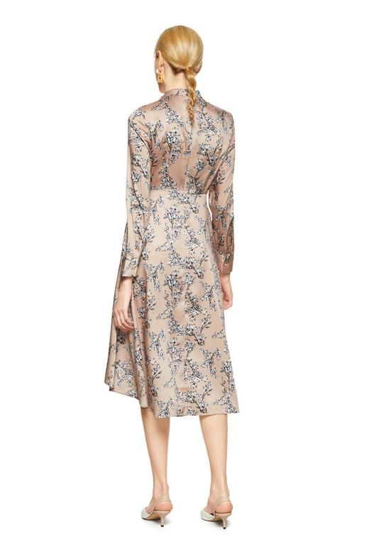 LNNNS 不规则飘带印花连衣裙 8894 商品图2