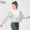 IYOGA艾瑜嘉瑜伽服连帽薄款透气吸汗外搭速干洋气健身跑步训练服罩衫拉链长袖J022 商品缩略图2