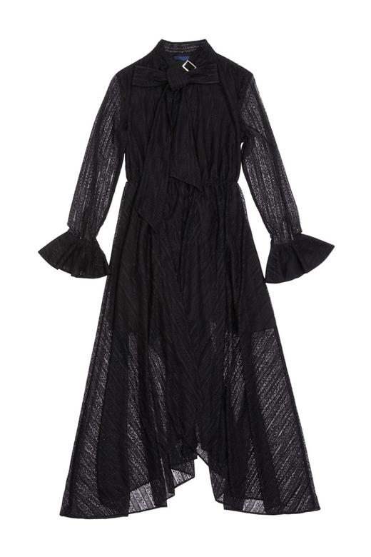 AVA 不规则镂空连衣裙 5715 商品图4