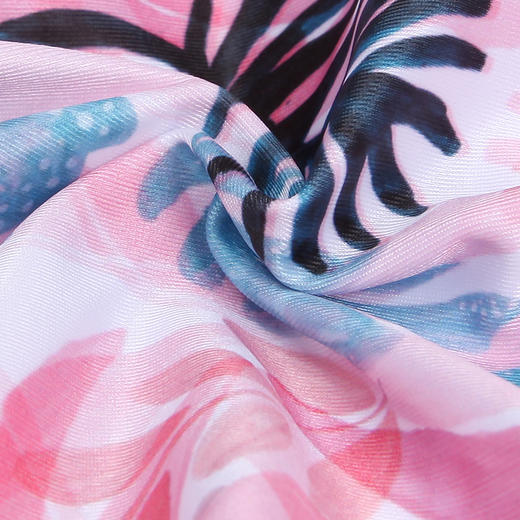 都市丽人泳布印花一体式泳衣泳衣LS31A5 商品图1