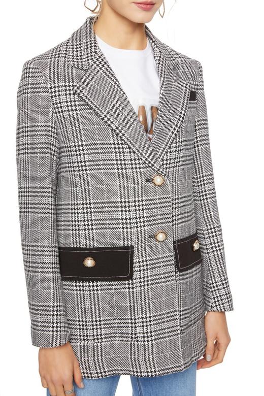 OCTAVIA 格纹西装式外套 4459 商品图2