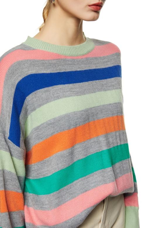 LNNNS 彩色条纹套头毛衫 8773 商品图3