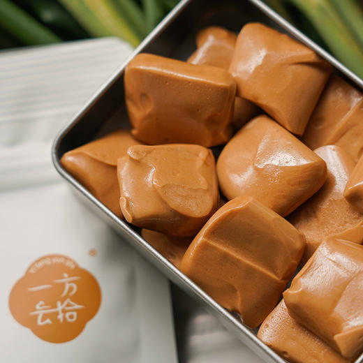 【行走的姜撞奶】云朵般空气感姜糖 25%高山黄姜原汁原味 传统姜糖结合创新充气工艺 Q软好嚼 太妃糖一般醇香丝滑 独立装随身携带100克/袋 商品图0