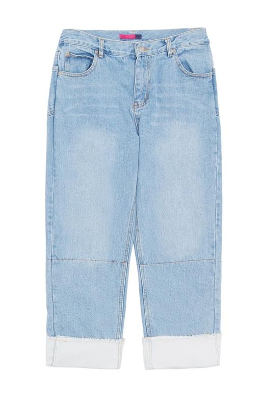 AVA 后开衩磨边牛仔裤 5182 商品图4