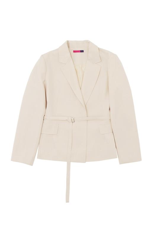 AVA 米色束腰西装外套 5597 商品图4