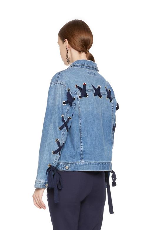 VERO MODA 绑带设计牛仔外套 5513 商品图1