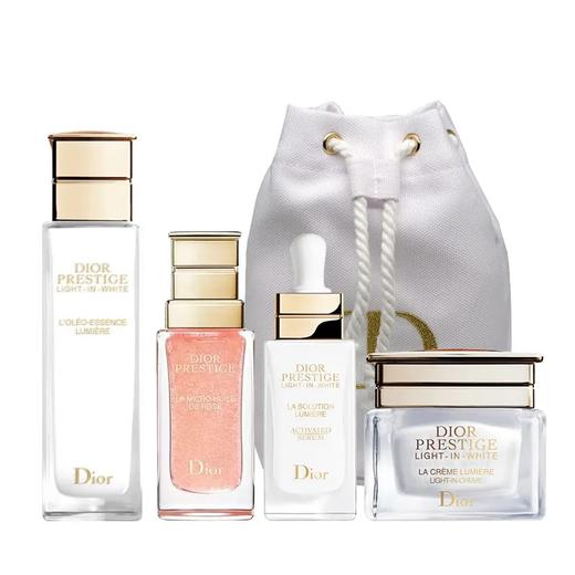 【预售 急单慎拍】迪奥花蜜瑰萃系列 女士护肤品化妆品花秘美白5件套 商品图0