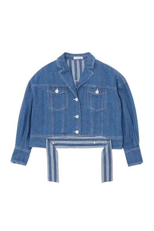 TONGRI曈日 不规则蓝色牛仔外套 5142 商品图4