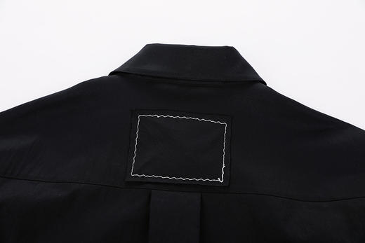 肩部浮水双胸兜衬衫 商品图6