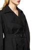 玛丝菲尔·素 黑色束腰双排扣风衣 8853 商品缩略图3