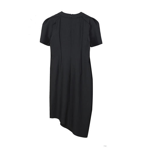 结构外露短袖连衣裙 商品图2