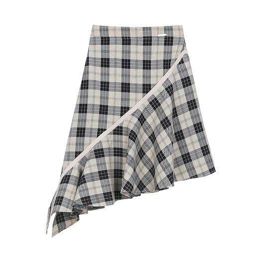 斜摆鱼尾半裙 商品图0