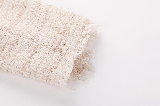 V领毛边无扣外套 商品图2