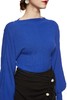 Kai & Kiera 蓝色优雅羊腿袖上衣 8769 商品缩略图3