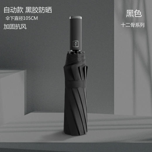 【超级迷你晴雨伞，时尚男女学生！】新款自动超小便携，抗风防水遮阳伞，轻巧结实时尚个性，多色可选太阳伞雨伞，防晒防紫外线三折叠，随身携带方便，迷你超轻便！ 商品图3
