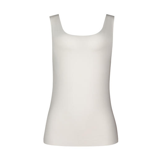 都市丽人细罗纹宽肩背心背心无胸垫LV3AA3 商品图3