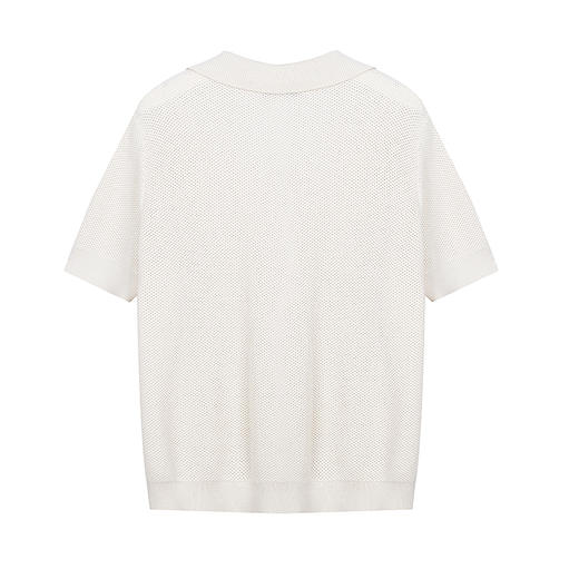 翻领小V领宽松上衣 商品图4