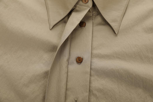 宽松翻领无袖衬衫上衣 商品图3