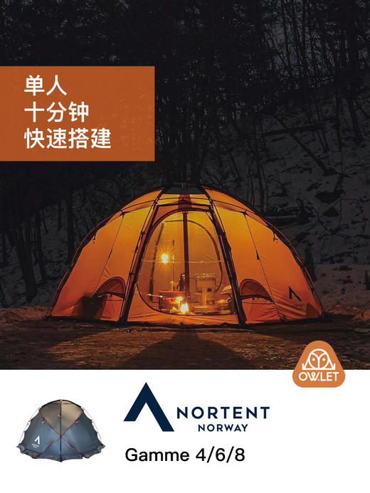 NORTENT Gamme 8人球帐 商品图2
