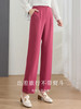 【49元福袋不支持退换】熙世界豆腐裤2025春秋款盘扣垂感阔腿裤女显瘦显高直筒裤休闲西裤 商品缩略图1
