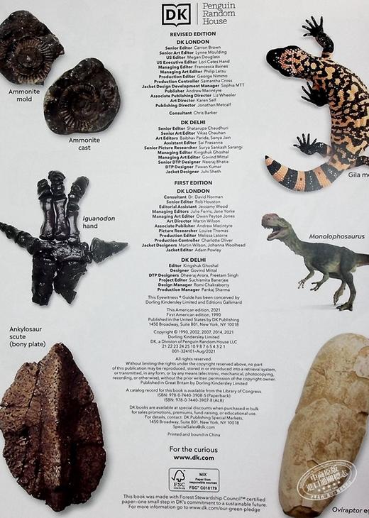 预售 【中商原版】Dinosaur Eyewitness系列 恐龙百科 英文原版 Dinosaur DK 商品图6