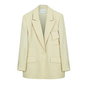 单兜飞片休闲西服