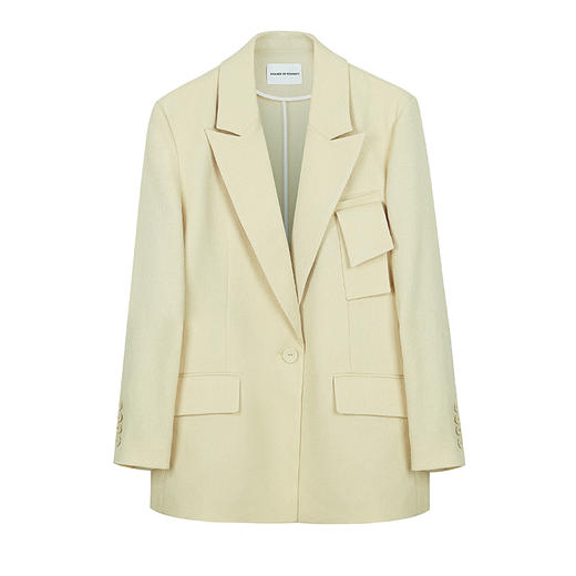 单兜飞片休闲西服 商品图0