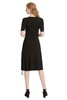 EMC亿美丞 黑色简约A字针织裙 1121 商品缩略图2