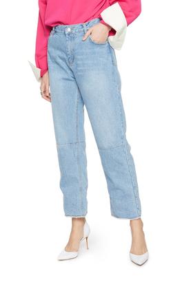 AVA 后开衩磨边牛仔裤 5182