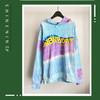 BH952363148渐变扎染印花帽衫卫衣 商品缩略图0