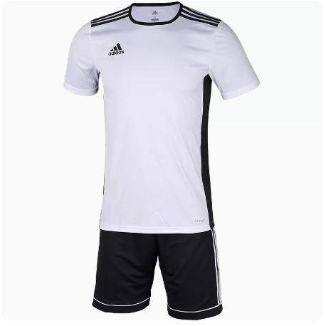 ADIDAS/阿迪达斯运动T恤修身上衣男足球短袖比赛训练球衣宽松短裤 商品图4