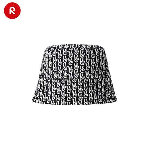 reima男女儿童大童帽子春夏新款可爱卡通渔夫帽双面戴遮阳帽 商品图2