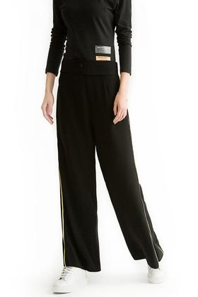 EMC亿美丞 可调节拉链长版阔腿裤 1113