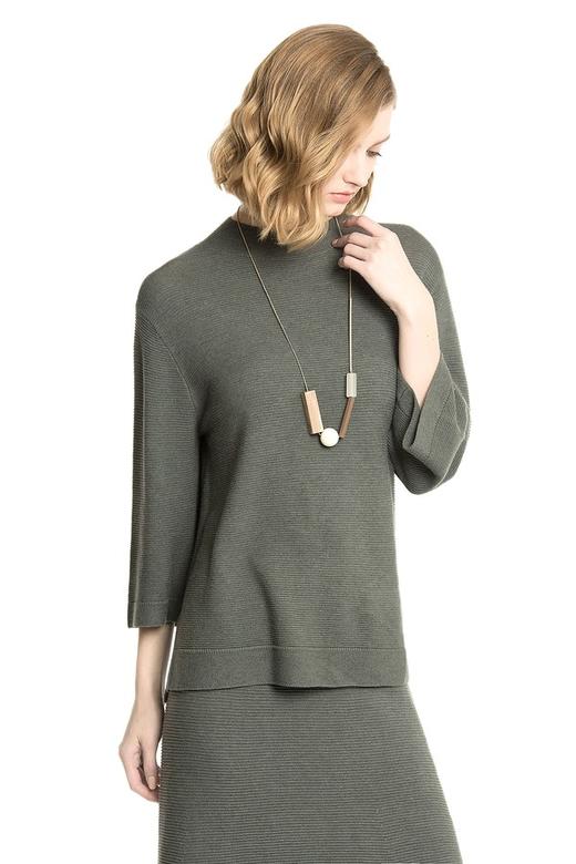 BONNIE ALEX 灰色宽松针织毛衫 1089 商品图1