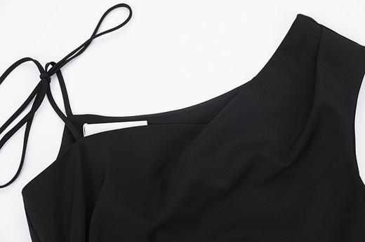 经典单边吊带连衣裙 商品图2