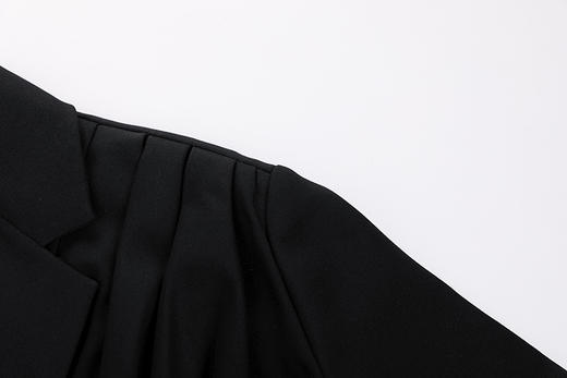 多层次褶皱短款西服 商品图3