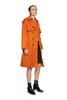 OCTAVIA 橙色双排扣束腰风衣 5978 商品缩略图0