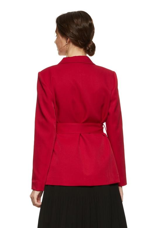 SIA SAYLOR 红色束腰西装外套 8701 商品图2