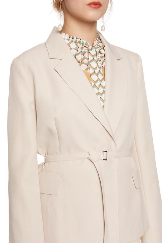 AVA 米色束腰西装外套 5597 商品图2