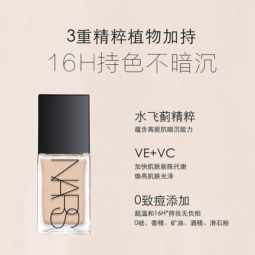美国Nars超方瓶粉底液30ml 商品图3