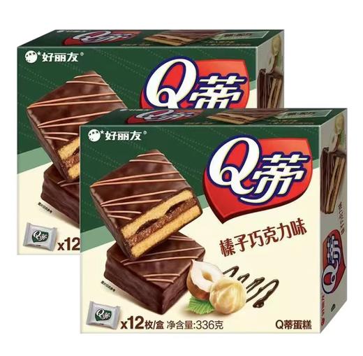 好丽友Q蒂榛子巧克力味336g 商品图0