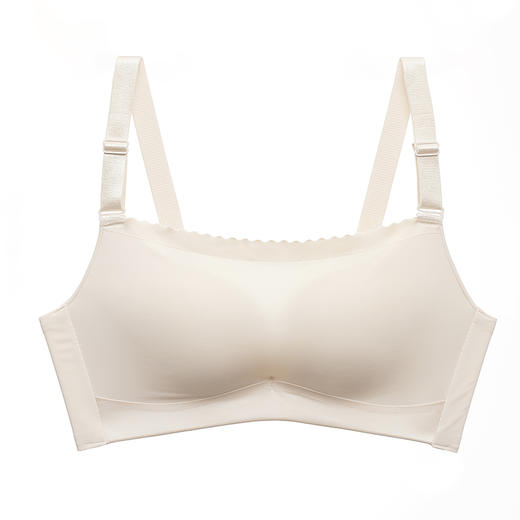 都市丽人无痕常规内衣BC薄3/4杯泳布文胸四排树脂胶圈LB242A 商品图6