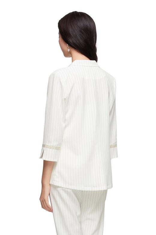 AVA 白色条纹外套 5694 商品图2