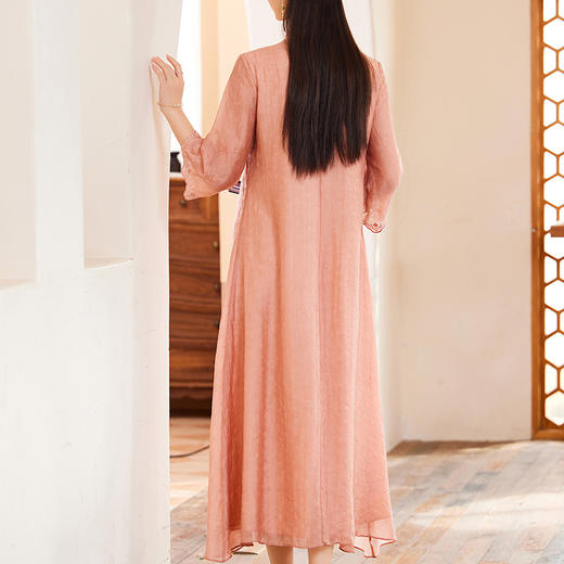 复古重工刺绣，民族中国风连衣裙OG-6038 商品图2