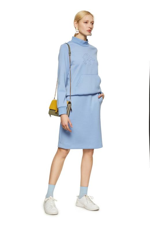 LNNNS 蓝色小高领休闲套装 8762 商品图1