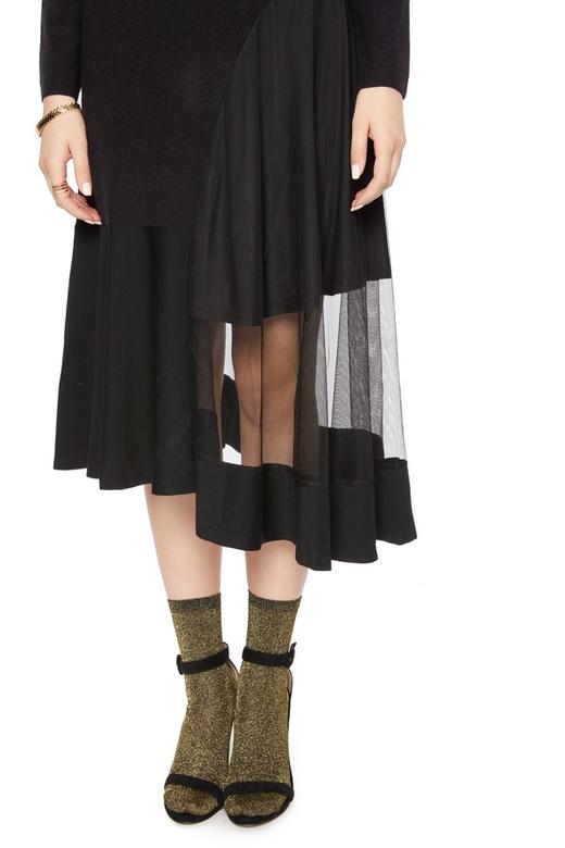 VERO MODA 网纱镂空拼接连身裙 5423 商品图2