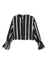 ROSEHOO 黑白撞色竖条纹夹克 1164 商品缩略图5