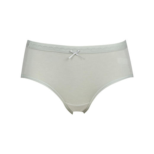 都市丽人健康系列莫代尔平角裤女士内裤中腰平角裤LK35C7 商品图6