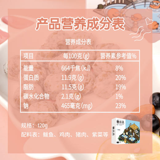 鱼丸系列120g*4盒 商品图1